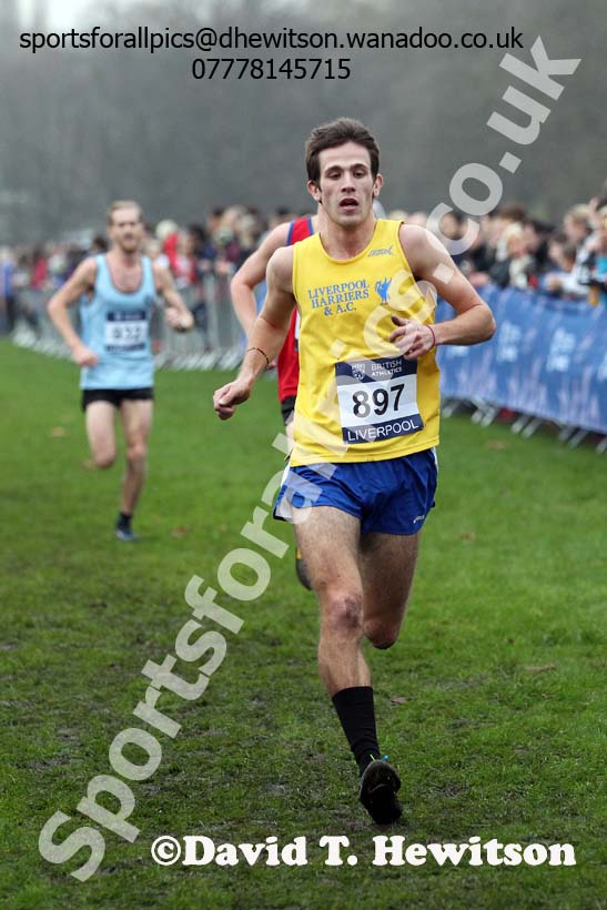 Senior men's European Cross Country Trials, Sefton Park, Liverpool. Photo: David T. Hewitson/Sports for All Pics